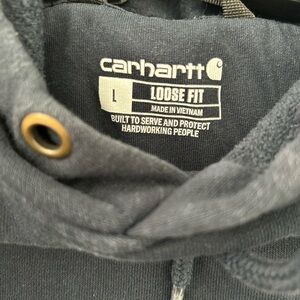 Carhartt Navy Loose Fit hoodie
